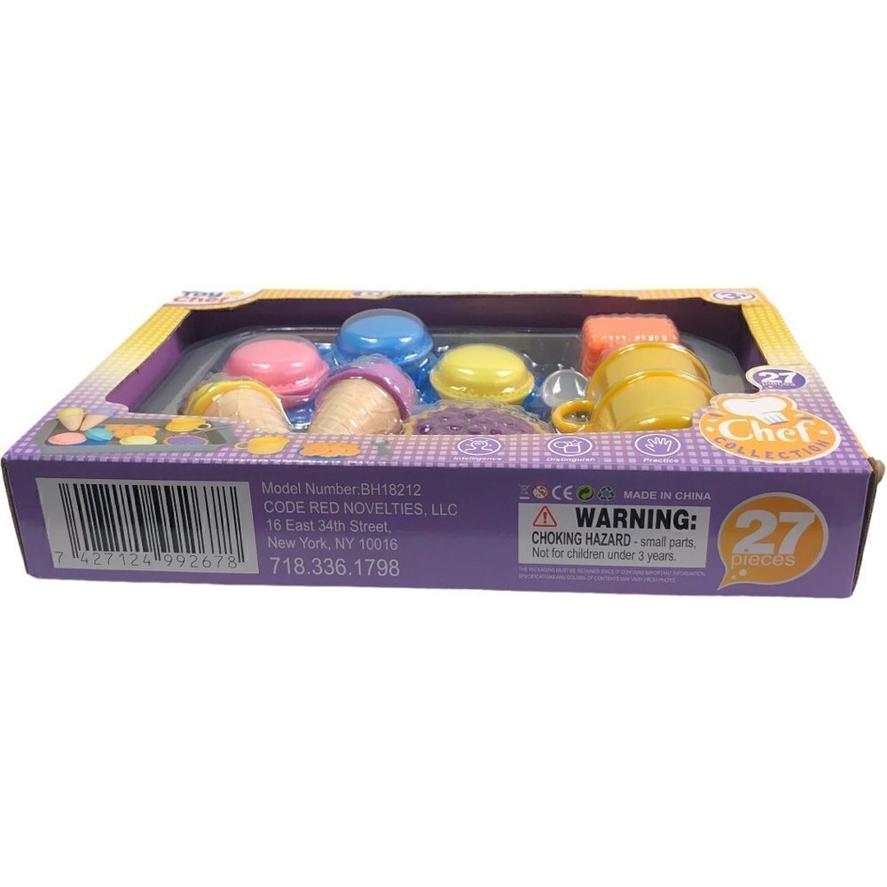 Toy Chef Dessert Play Toy Set - Picture 4 of 12